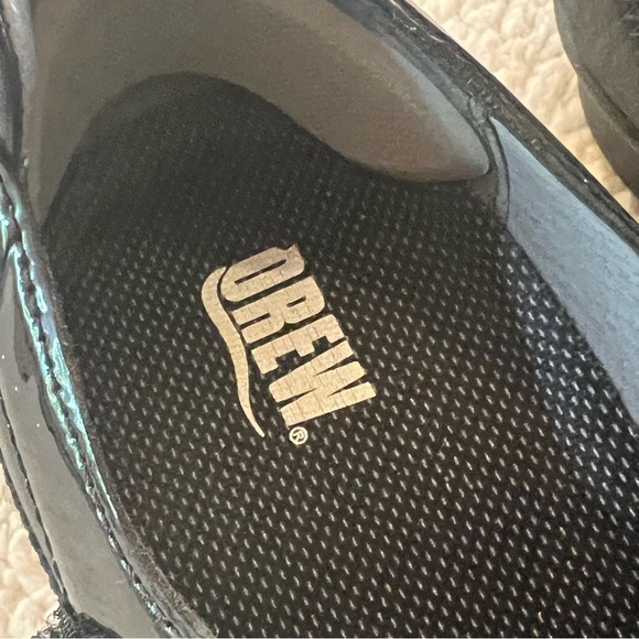 Drew Genoa Shoes Mary Jane Black Orthopedic Easy On Comfort Hookloop Sz 8 1/2 WW - Picture 6 of 10